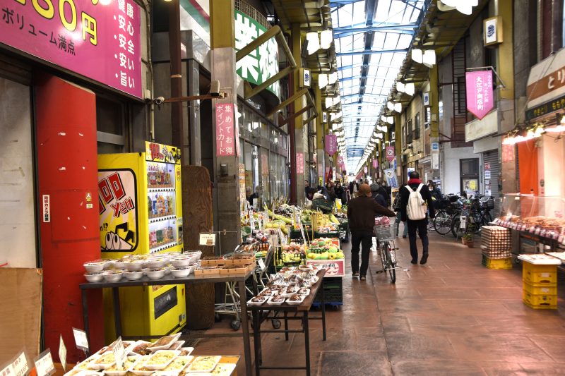 少しずつ若返る
都電とともに歩む商店街